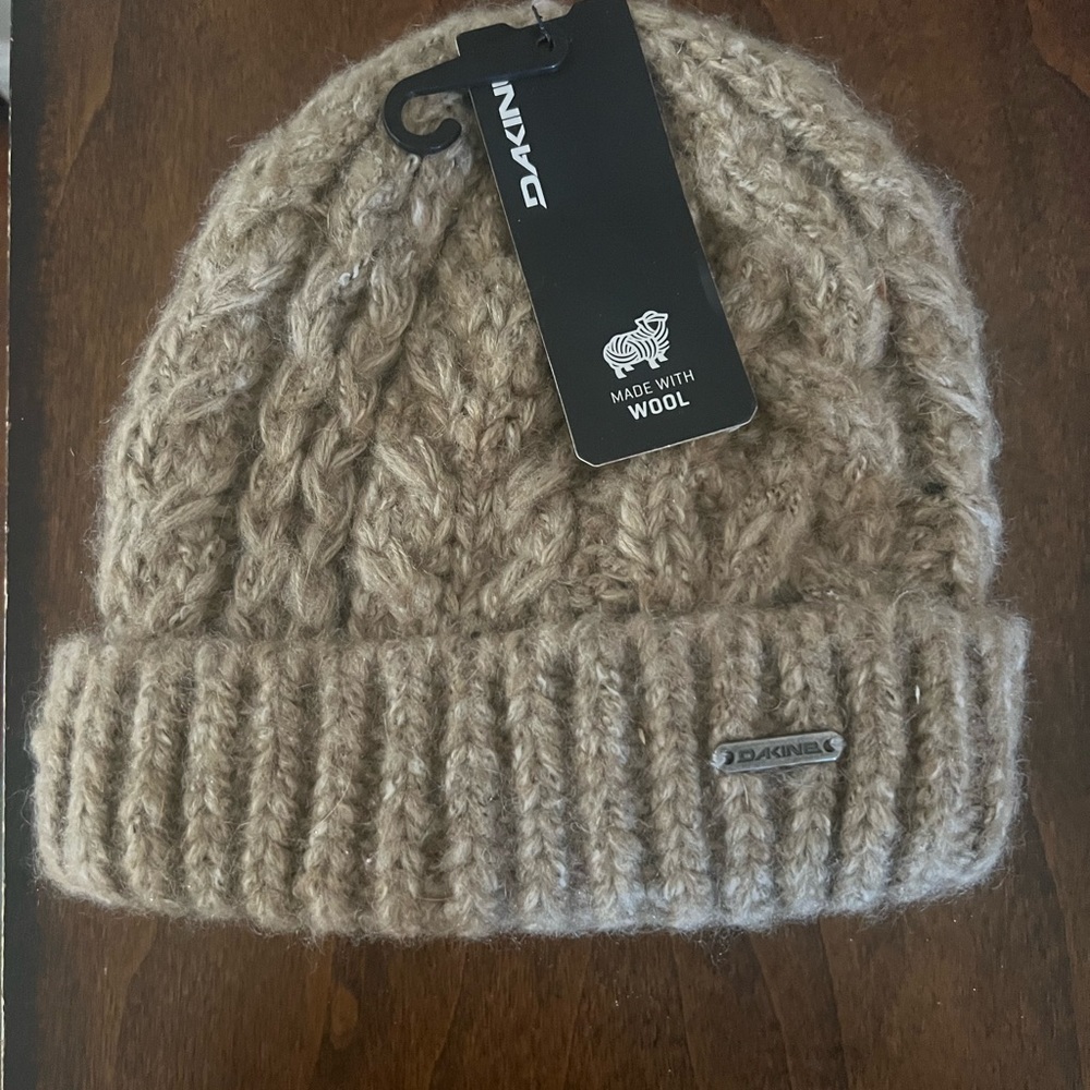 New with Tag Dakini Wool Beanie - Tan